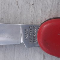 Старо джобно ножче Solingen, снимка 5 - Антикварни и старинни предмети - 44516669