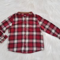 Детска карирана риза Zara 18-24 месеца , снимка 9 - Бебешки блузки - 42925759