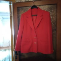 Дамско сако, червен цвят.L размер , снимка 2 - Сака - 38042601