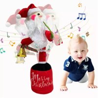 Пеещ и танцуващ Дядо Коледа, снимка 2 - Музикални играчки - 42835546