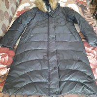 Дълго пухено палто Moncler (MONGIER), снимка 11 - Палта, манта - 38654755