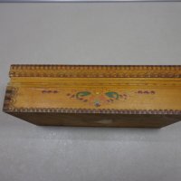Дървена кутия – с пирография, снимка 3 - Колекции - 31176906