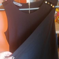 TOI&MOI екстравагантна черна рокля, размер М , снимка 1 - Рокли - 30416323