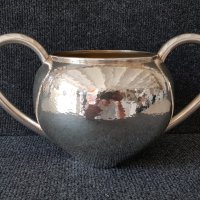 Сребърна кована сребро купа чаша тас копие по античен съд, снимка 2 - Антикварни и старинни предмети - 37943637
