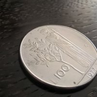 Монета - Италия - 100 лири | 1977г., снимка 1 - Нумизматика и бонистика - 31718699
