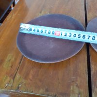 Стара дървена чиния,чинии, снимка 3 - Други ценни предмети - 31387885