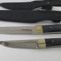 Ловен Руски нож от масивна стомана – Охотник, лов, риболов, къмпинг, снимка 2 - Ножове - 30221870
