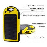 Слънчева батерия за телефон 3в1 - 8000mAh, водоустойчива с 12 LED светлини, снимка 6 - Външни батерии - 30919082