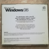 Оригинален Windows 98 диск, снимка 2 - Други - 36481067