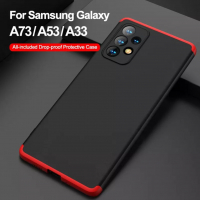 Samsung Galaxy A53 A33 5G A13 4G / GKK 3в1 твърд мат кейс калъф, снимка 5 - Калъфи, кейсове - 36541039
