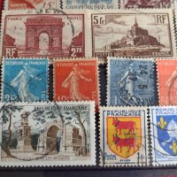 Лот пощенски марки стари редки поща Франция за колекция 22021, снимка 5 - Филателия - 36684258