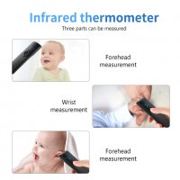 безконтактен IR Infrared термометър с LCD екран, снимка 3 - Други - 38332625