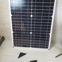 Соларен Панел за Каравана, Зареждане на Акумулатор 30W Solar Module Panel 18V, снимка 2 - Друга електроника - 39916377