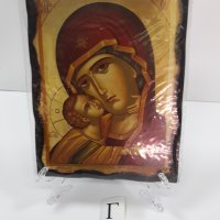 Икона на Пресвета Богородица майка Закрилница Г, снимка 2 - Икони - 37622670