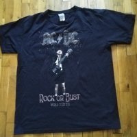   AC/DC World Tour 2015 памучна тениска маркова на Фрути размер Л, снимка 1 - Тениски - 37517700