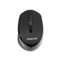 Мишка, ZornWee W220, Безжична, Черен, снимка 2 - Клавиатури и мишки - 35326217