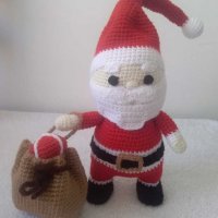 Плетен Дядо Коледа 