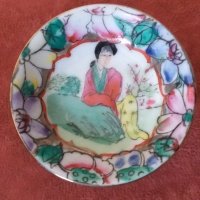 Китайска порцеланова чиния,  китайски порцелан , снимка 1 - Антикварни и старинни предмети - 35031622