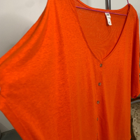 Блуза в размер 20, подходяща за 2ХL, снимка 6 - Тениски - 44654211