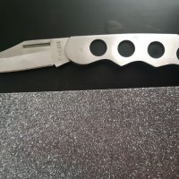 Сгъваем нож / джобен нож - закалена стомана, снимка 1 - Ножове - 42864472