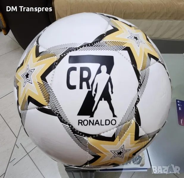 2025 Златна Футболна Топка CR7 RONALDO Ал Насър Роналдо сезон 24/25г Шита, снимка 1