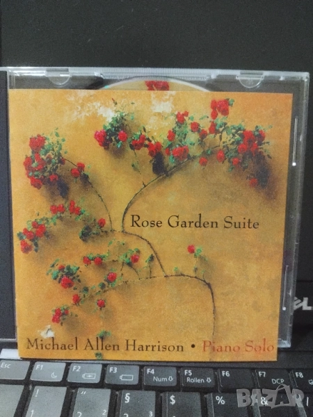 Michael Allen Harrison ‎– Rose Garden Suite (Piano Solo) - оригинален диск музика, снимка 1
