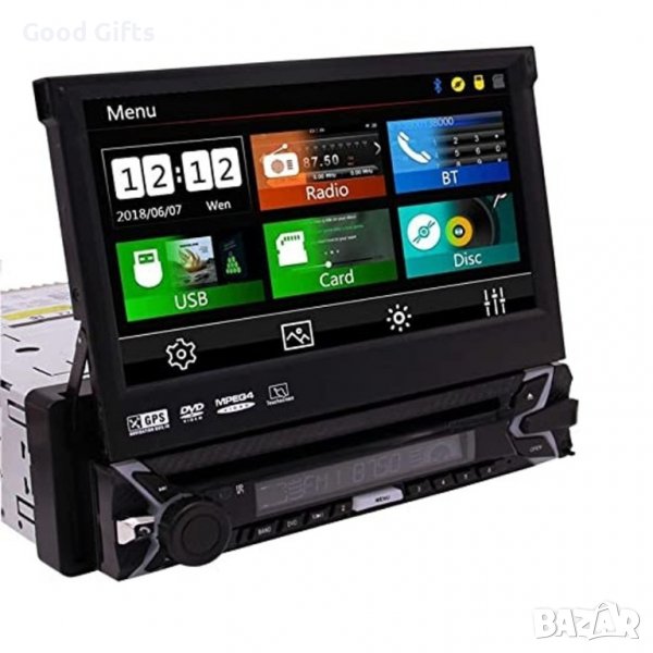 Универсална мултимедия, 1 Din, Bluetoooth, FM, MP3, MP4, МР5 плеър, снимка 1