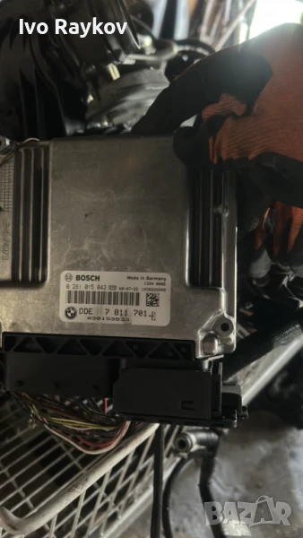 Компютър двигател 7811701 01 за BMW 1 (E87) 118 d , 0281015042, снимка 1