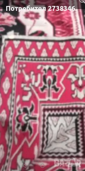 Ръчно тъкан 100 процента вълнен килим , снимка 1