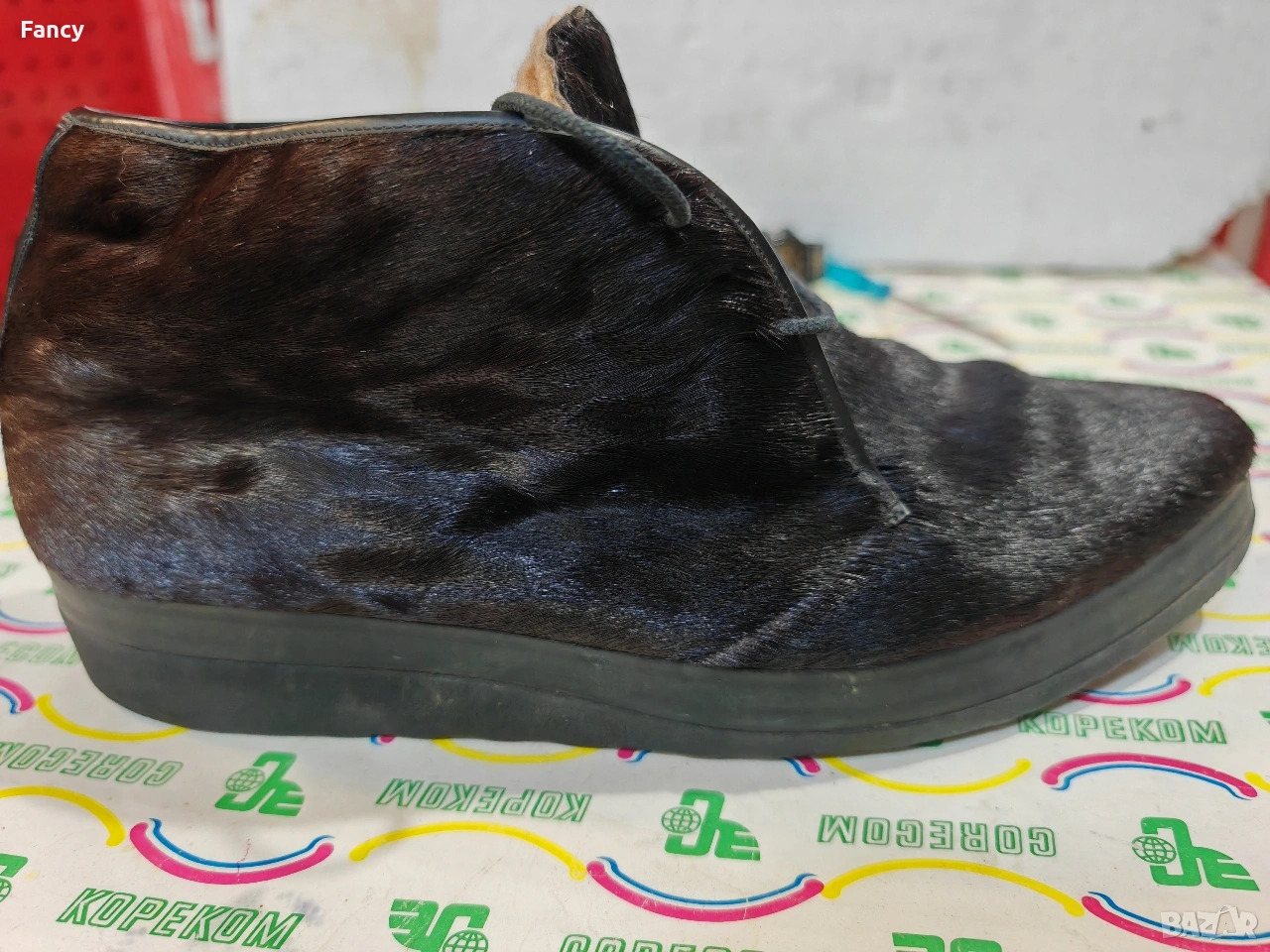 Топли мъжки високи обувки 44 номер, снимка 1