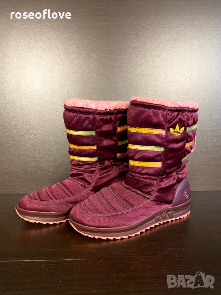 Adidas дамски ботуши с велур номер 38, снимка 1