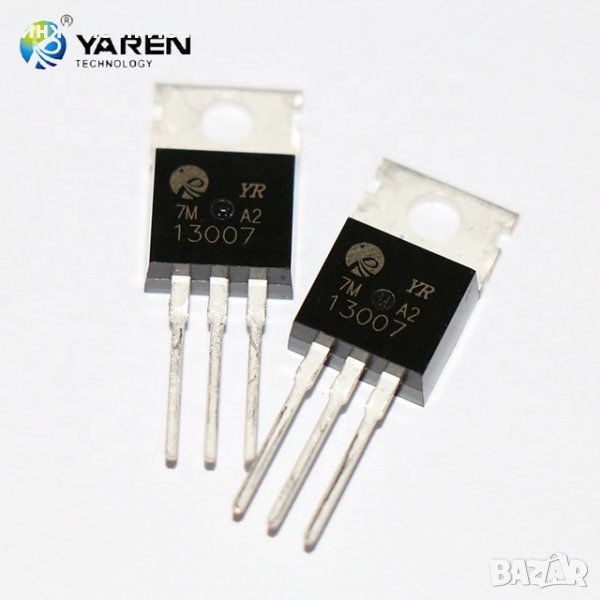 Транзистори MJE13007 400V, 8A, 80W корпус TO-220C, снимка 1