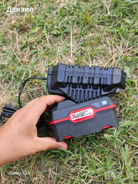 Чисто нови!Батерия 4 ah,20V и зарядно 4.5A ,20V Parkside ., снимка 1