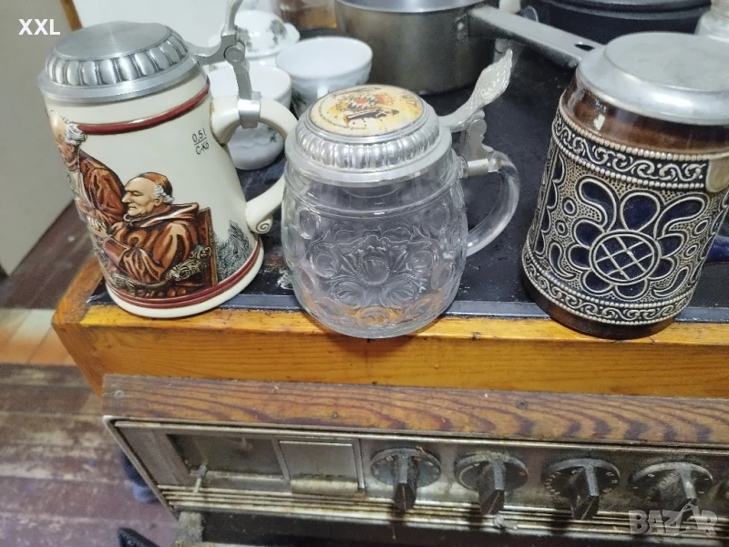 стари халби за бира, снимка 1