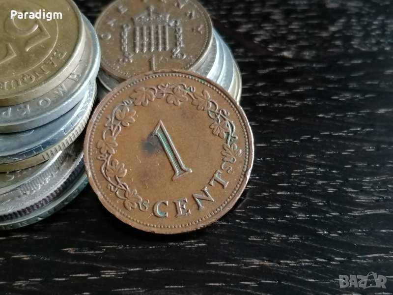 Монета - Малта - 1 цент | 1975г., снимка 1