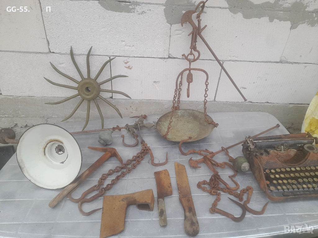 Кантари брадва, нож и други , снимка 1