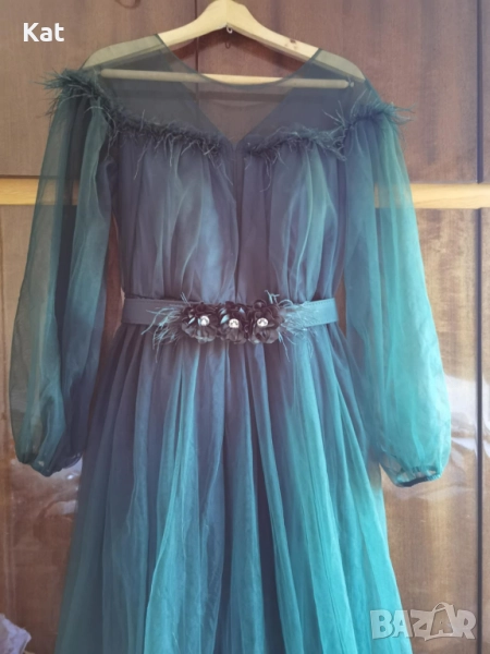 дълга дамска рокля , снимка 1