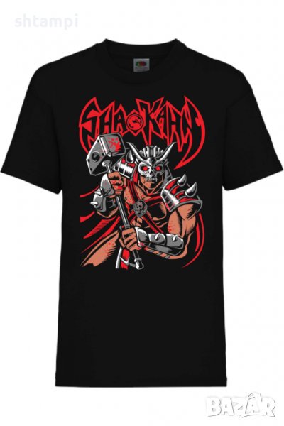 Детска тениска Mortal Combat Sha Kahn,Игра,Гейм,Геймър,Подарък,Изненада,Повод,Празник,Събитие., снимка 1