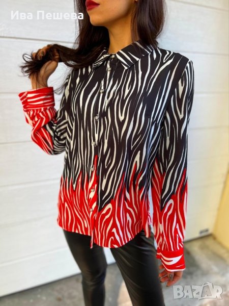 Риза с преливащи цветове , снимка 1