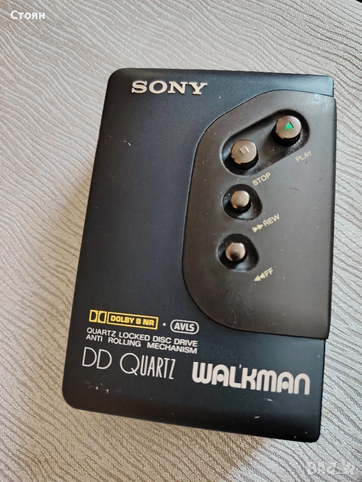 Уокмен, walkman, касетофон sony dd22, снимка 1