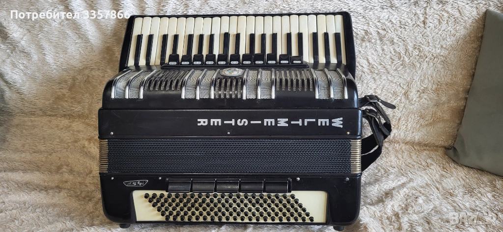 Продавам акордеон Weltmeister S4 , снимка 1