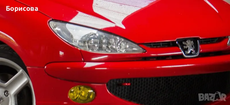 Предна емблема за Пежо 206  Peugeot 206 Emblem , снимка 1