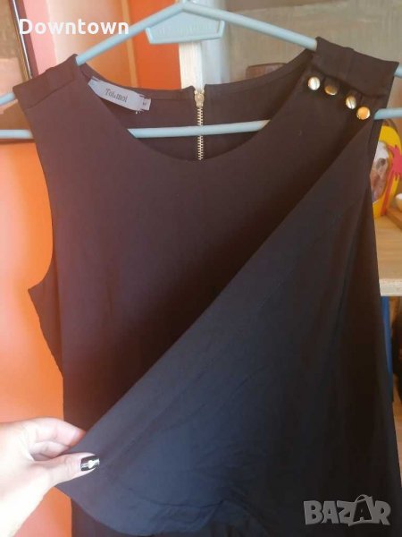 TOI&MOI екстравагантна черна рокля, размер М , снимка 1