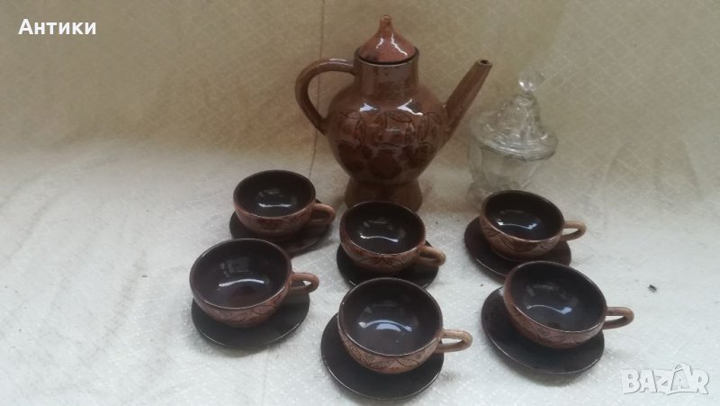 Сервиз за кафе керамика , снимка 1