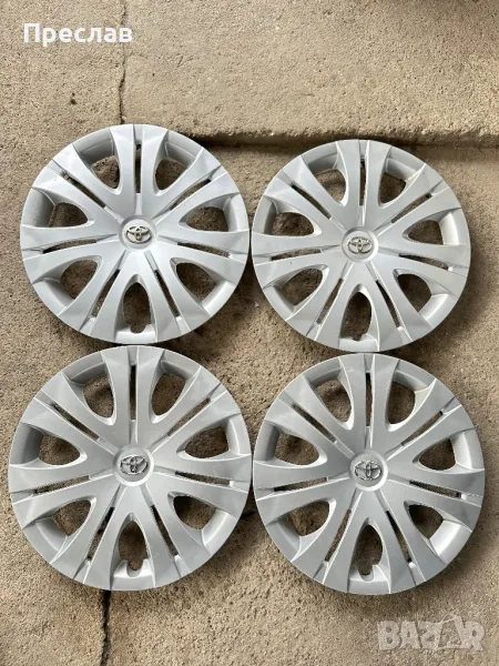 4 броя оригинални тасове за Toyota Auris, Corolla, Corolla Verso, Avensis 16! Цената е за комплект!, снимка 1