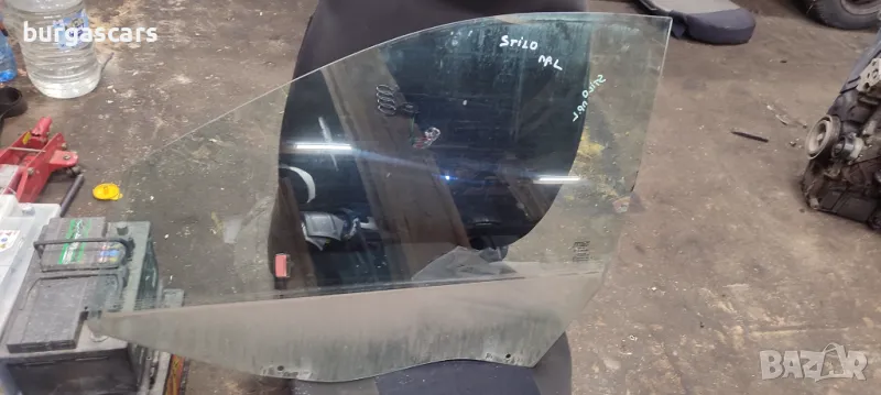 Стъкло предна лява врата Fiat Stilo - 60лв, снимка 1