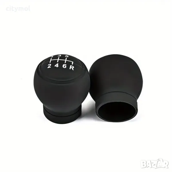 Силиконова топка за скоростен лост, 6 скорости 246R, черна, снимка 1