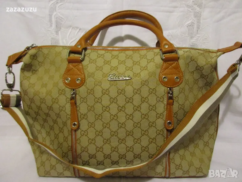 ГОЛЯМА ДАМСКА ЧАНТА с две къси и една дълга дръжка, снимка 1