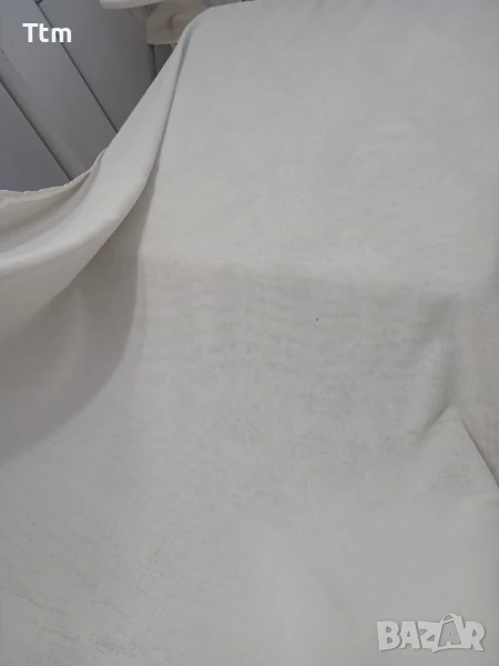 Бели пердета , снимка 1