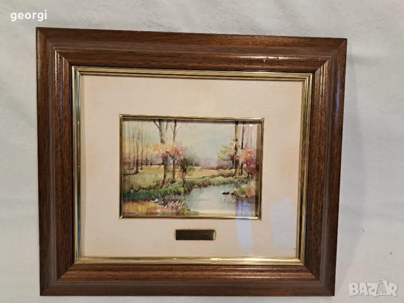 авторска картина акварел    11/5, снимка 1